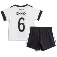 Germany Joshua Kimmich #6 Replica Home Minikit World Cup 2022 Short Sleeve (+ pants)